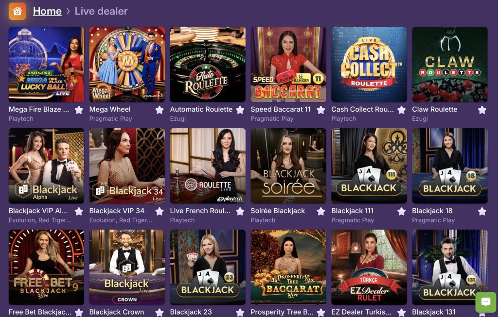 Gold casino Live dealer games