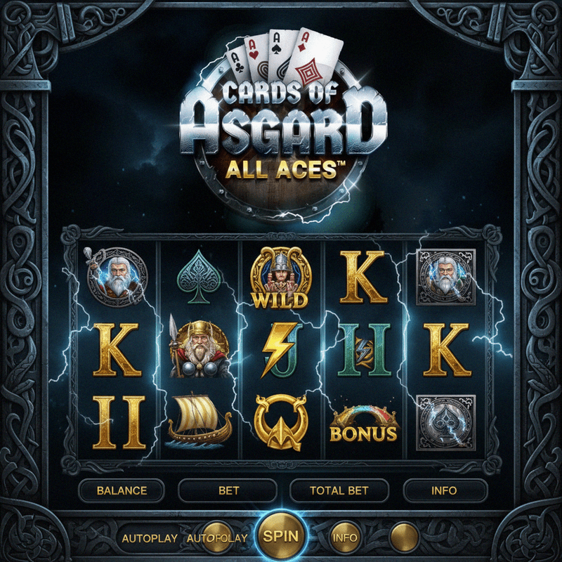 Cards of Asgard All Aces slot review